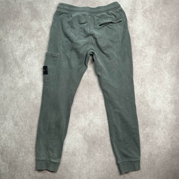 Stone Island Men's Sweatpant Joggers Size S Olive Green - Picture 2 of 8